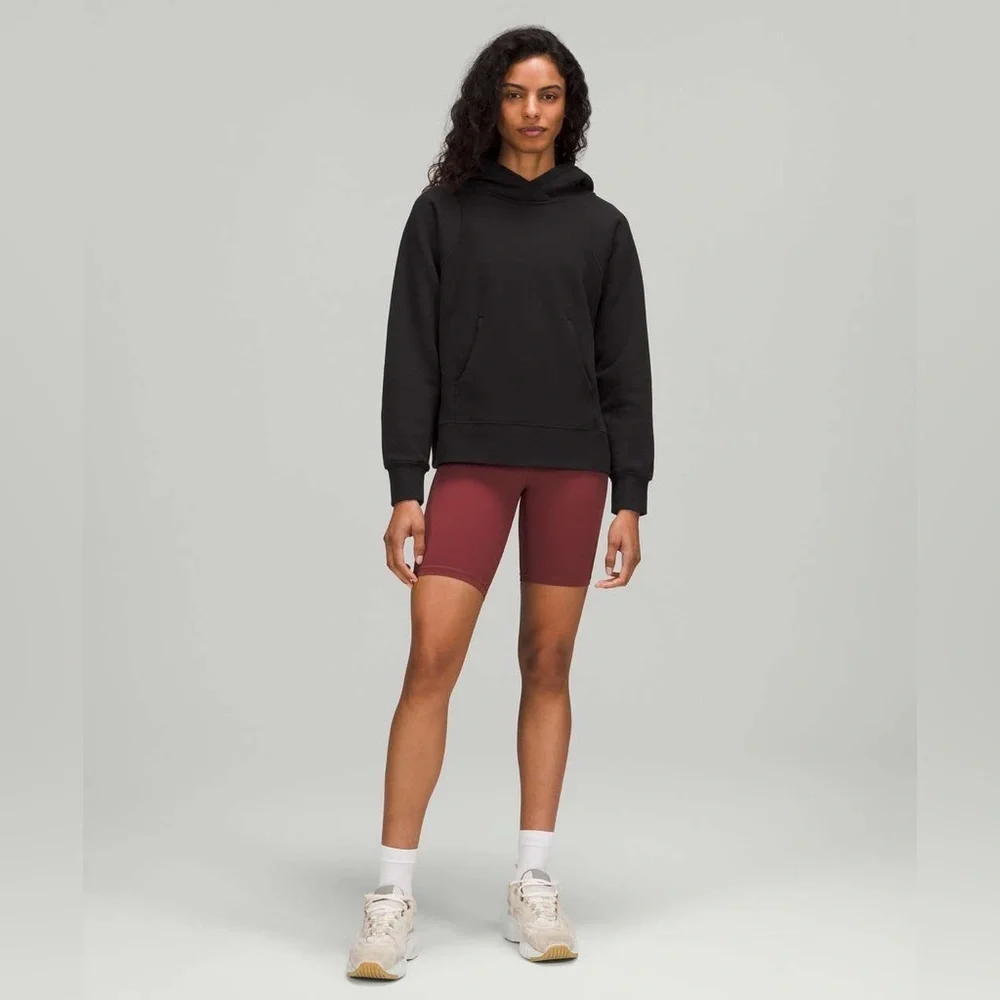 Lululemon Long Sleeve Comfy Workout Gym Loungeful Hoodie Sweatshirt Crewneck